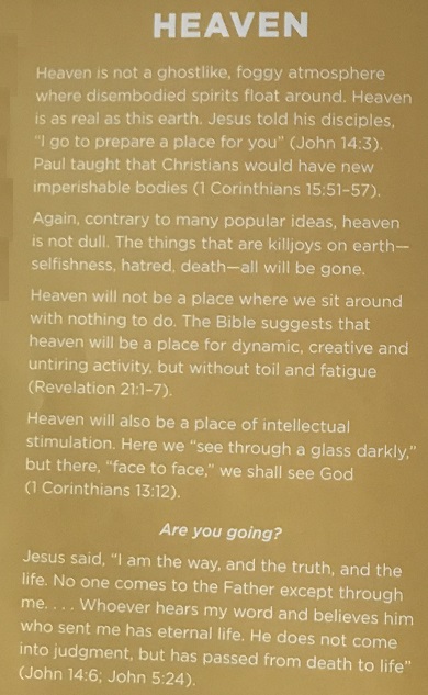 Heaven message